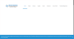 Desktop Screenshot of preciseresearchsolutions.com